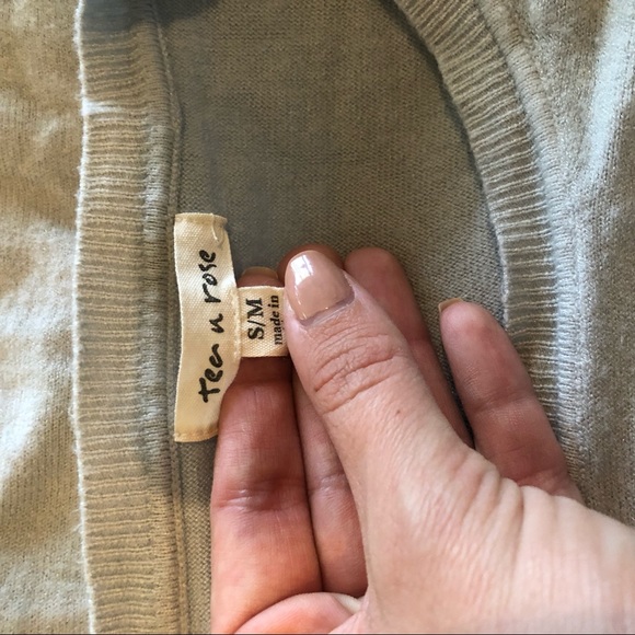 Oversized light blue sweater - Picture 2 of 2